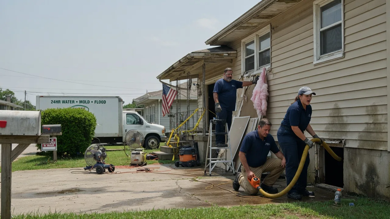Water Damage Repair in Luxemburg, WI near me